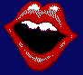 Gif animé bouche rire
